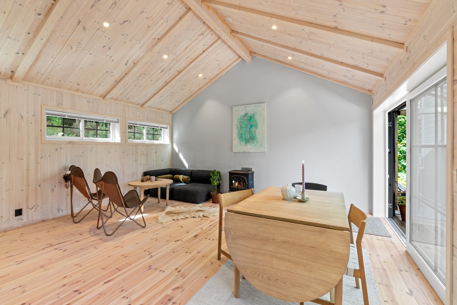 Den store plassen gir rom for flere møblerings alternativer. Galleribilde