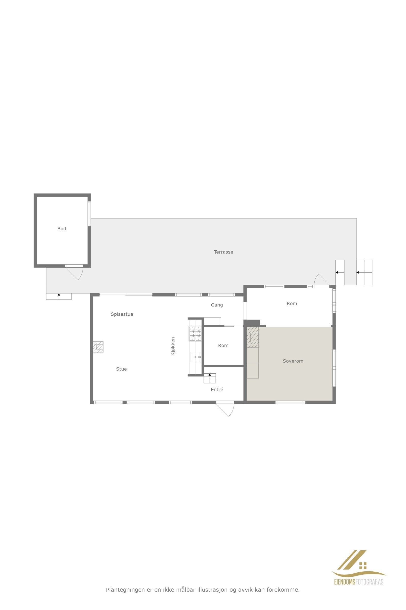 Plantegning. Galleribilde