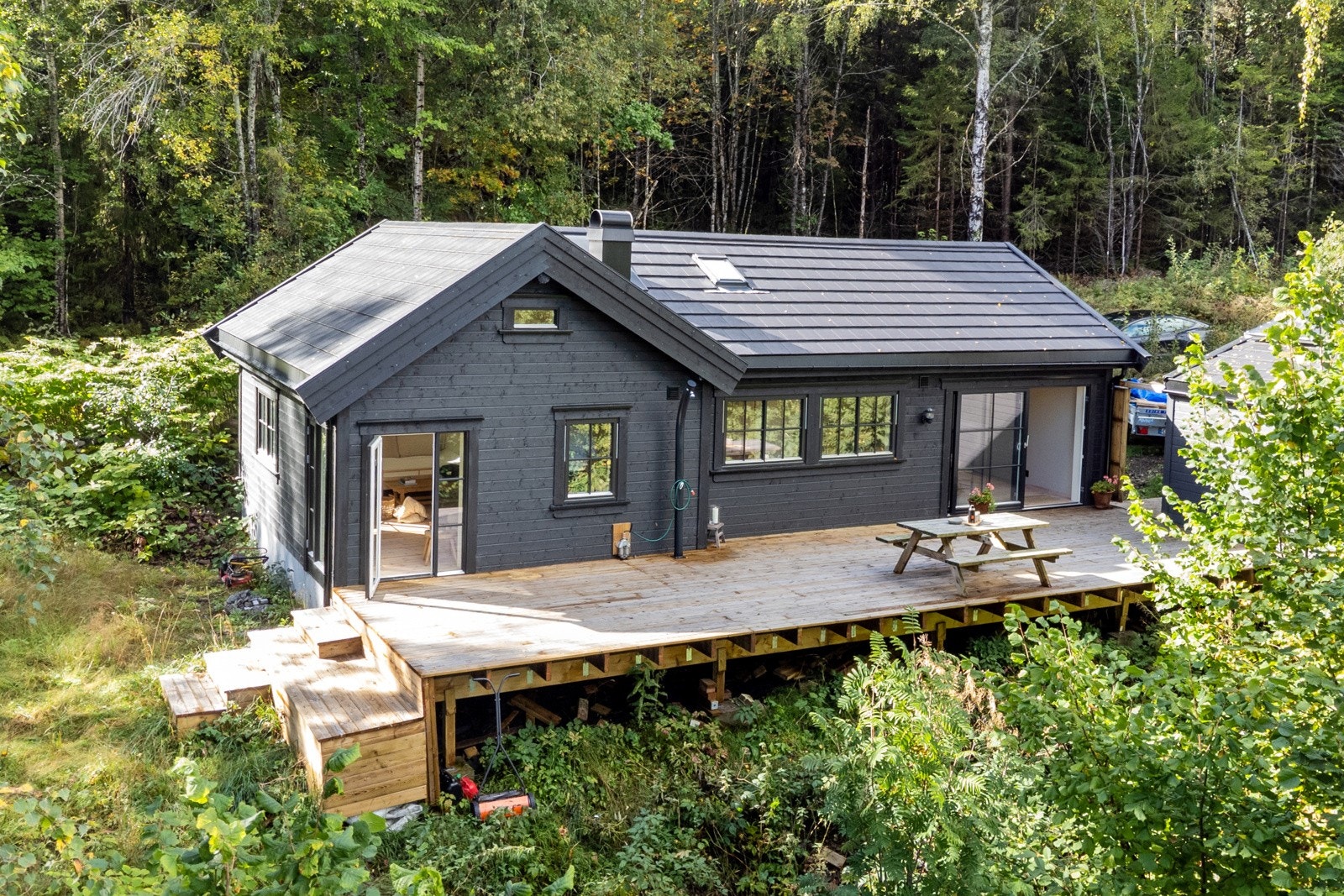 Velkommen til til drømmehytta i Årkvislaveien i Lier. Galleribilde