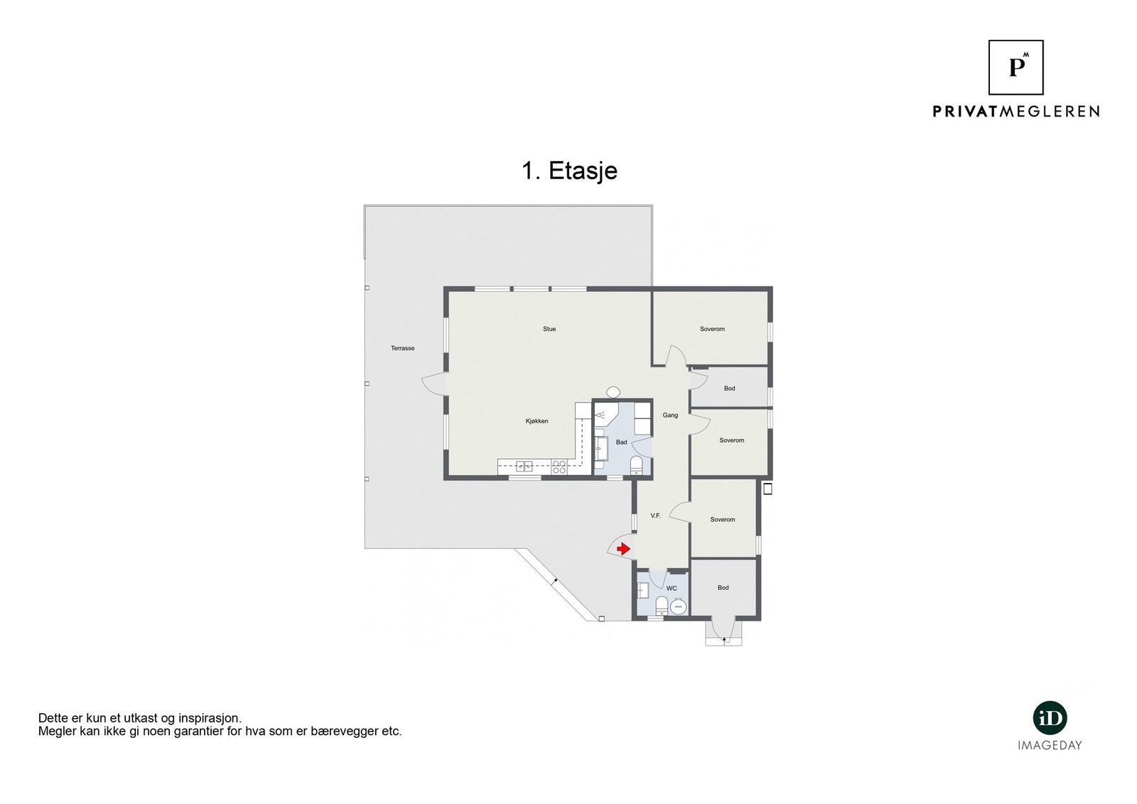 Plantegning. Galleribilde