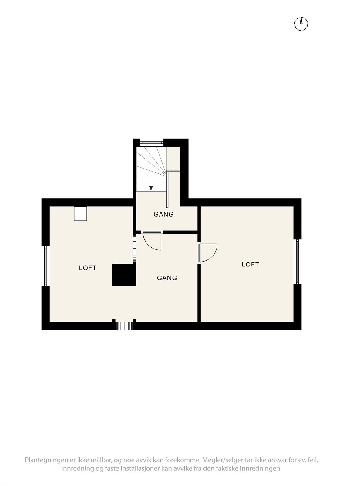 Plantegninger Loft. Galleribilde