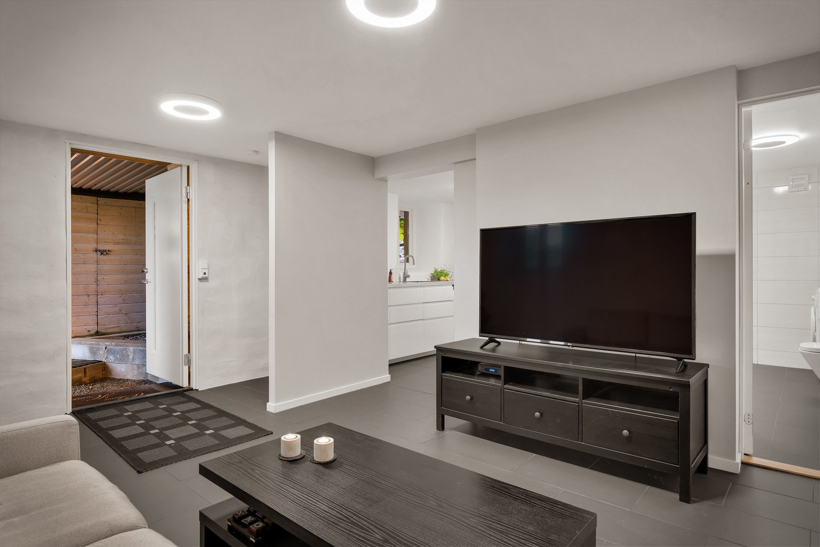 Det er varmekabler i hele etasjen. Galleribilde