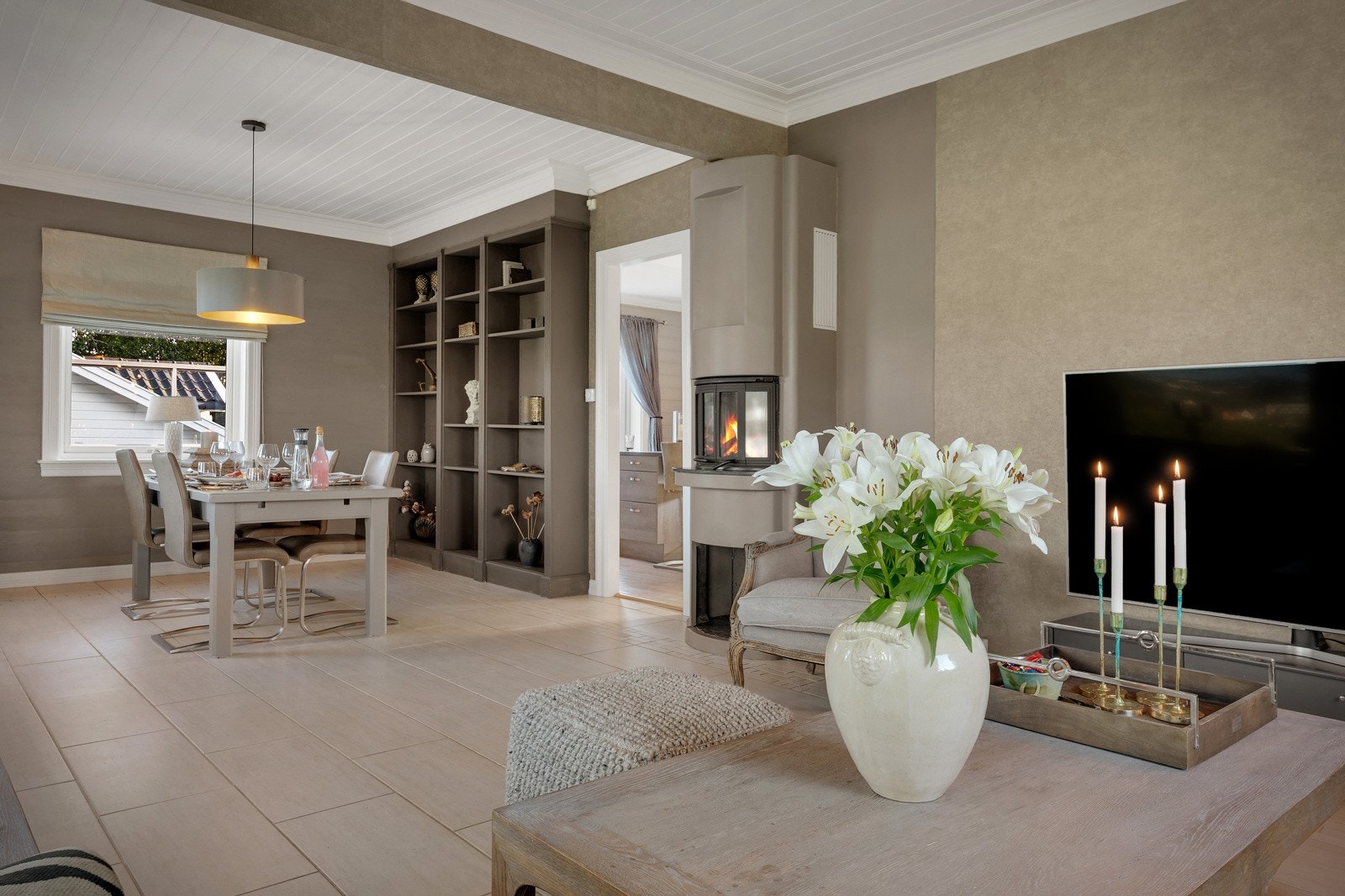 Det er varmekabler i hele etasjen. Galleribilde