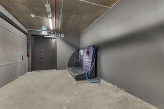 Du får også felles sykkelparkering i kjeller, med tilgang til egen stasjon for vasking av sykkel. Galleribilde