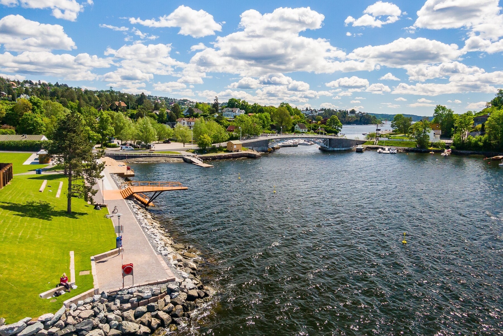 Bekkelagsbadet er meget populært Galleribilde