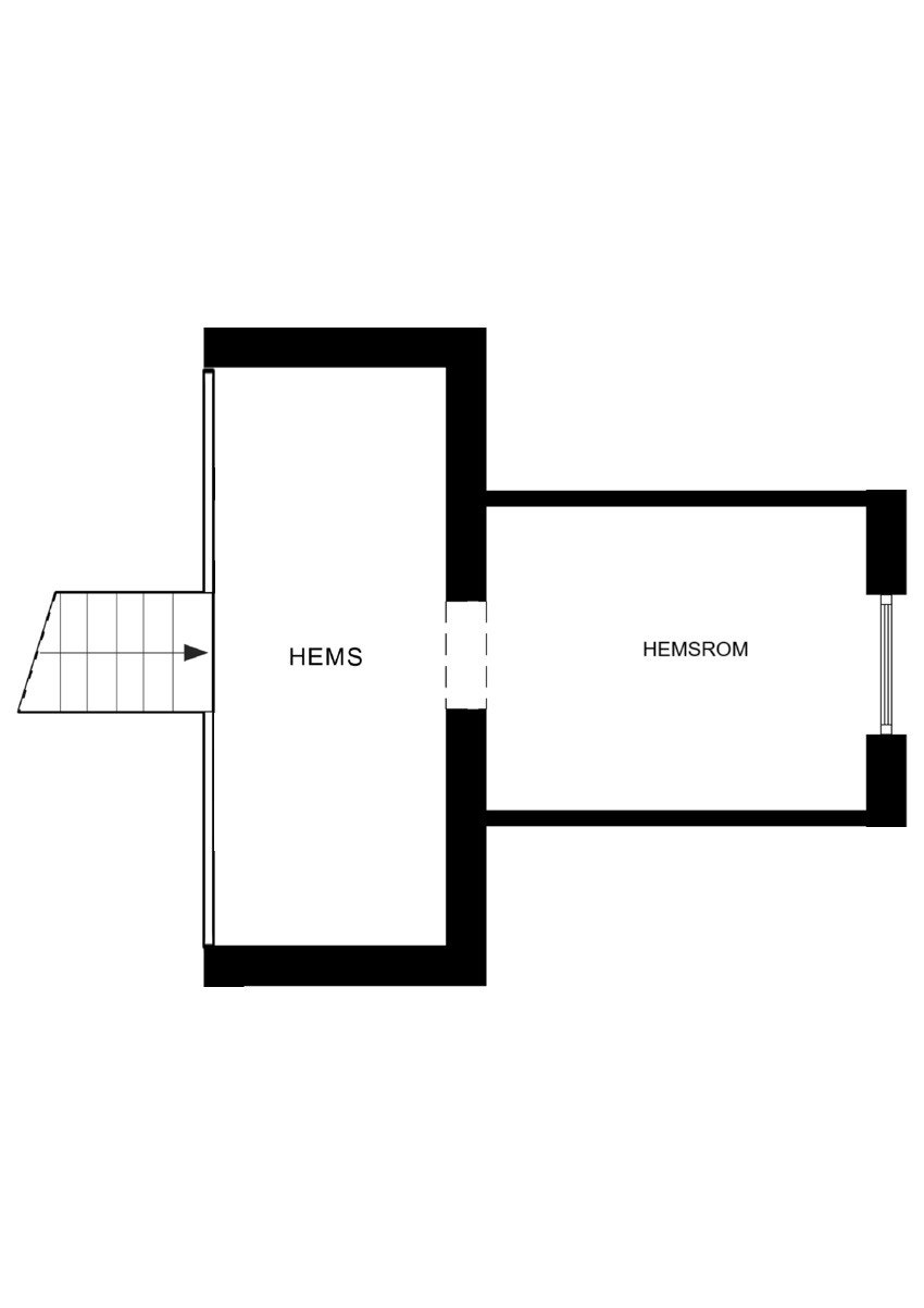 Plantegning hems - Dette er kun en illustrasjon der avvik kan forekomme. Galleribilde