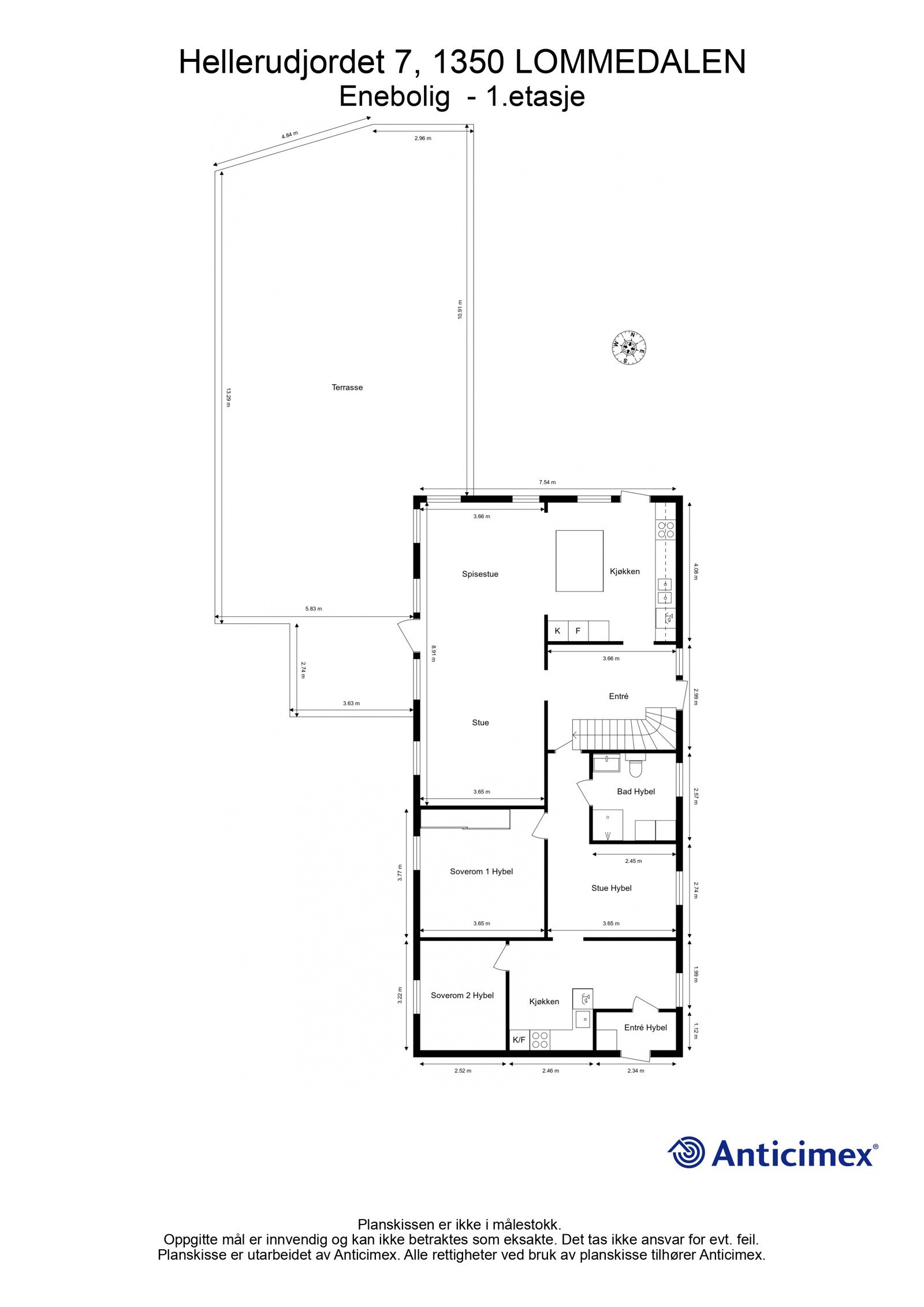 Plantegning-1.etasje Galleribilde