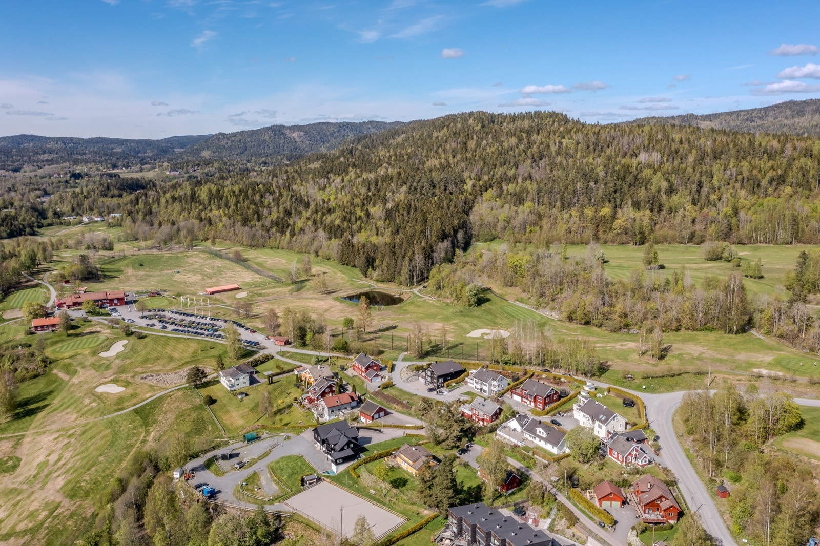 Dronebilder av nærområdet. Galleribilde