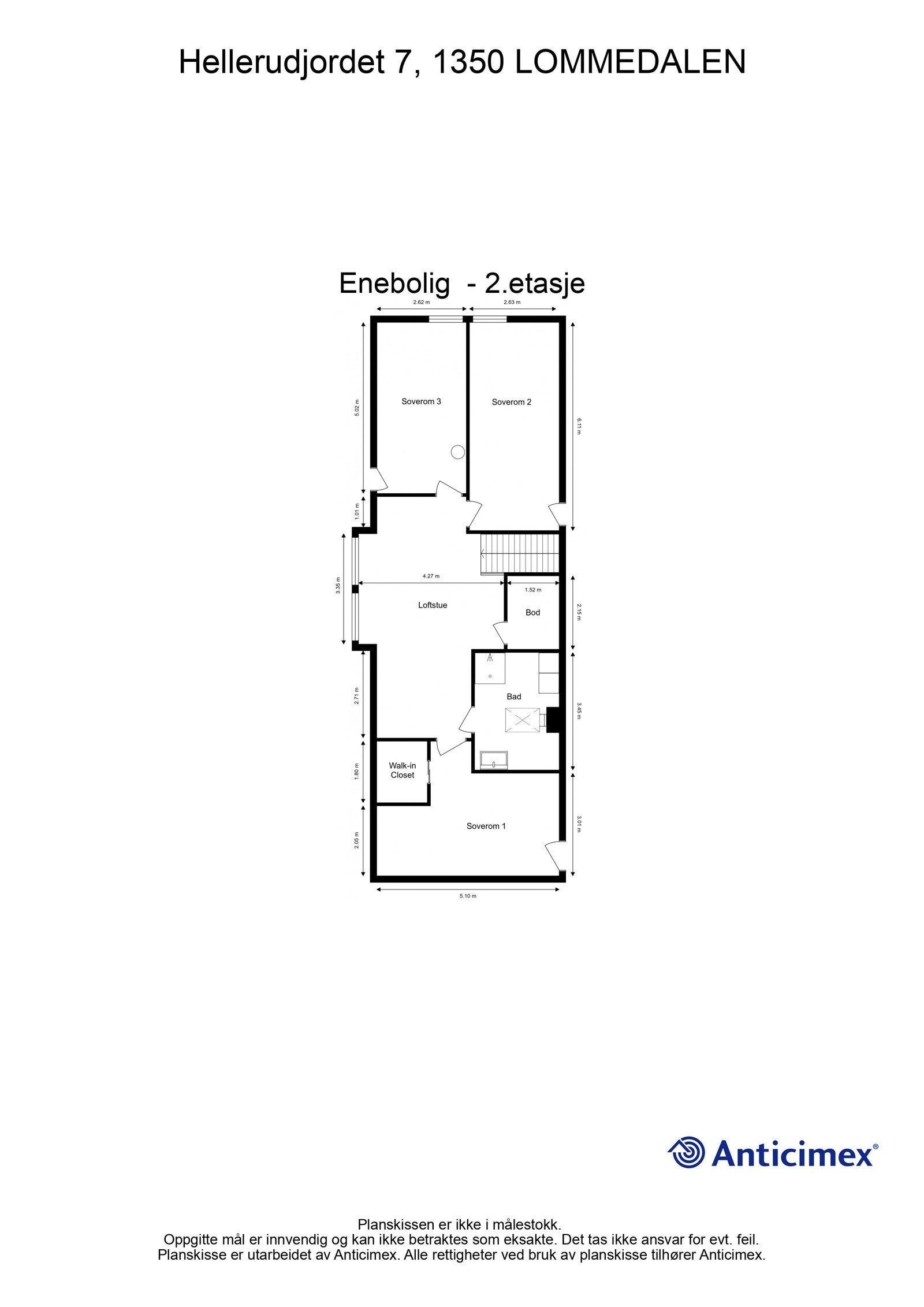 Plantegning-2.etasje Galleribilde