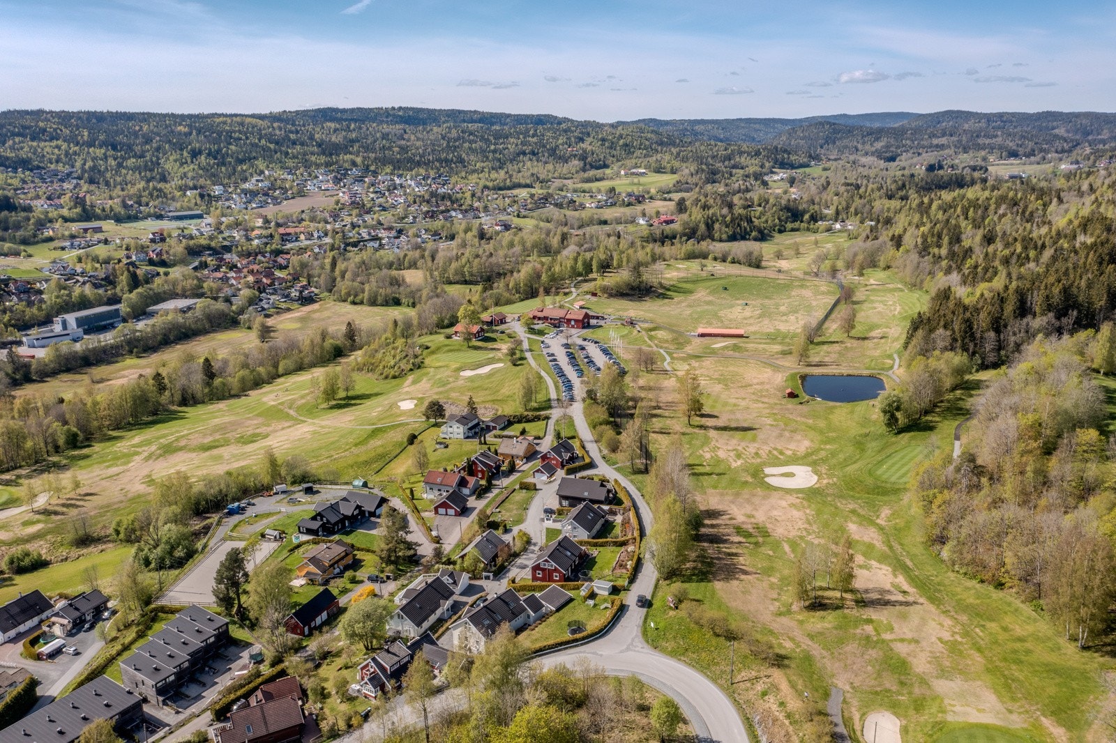 Dronebilder av nærområdet. Galleribilde