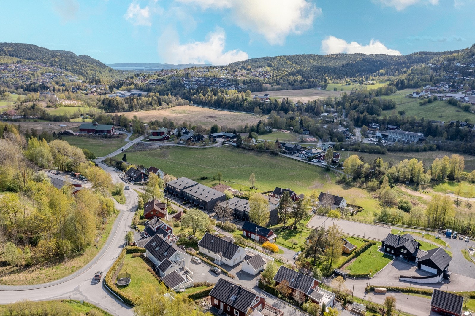Dronebilder av nærområdet. Galleribilde