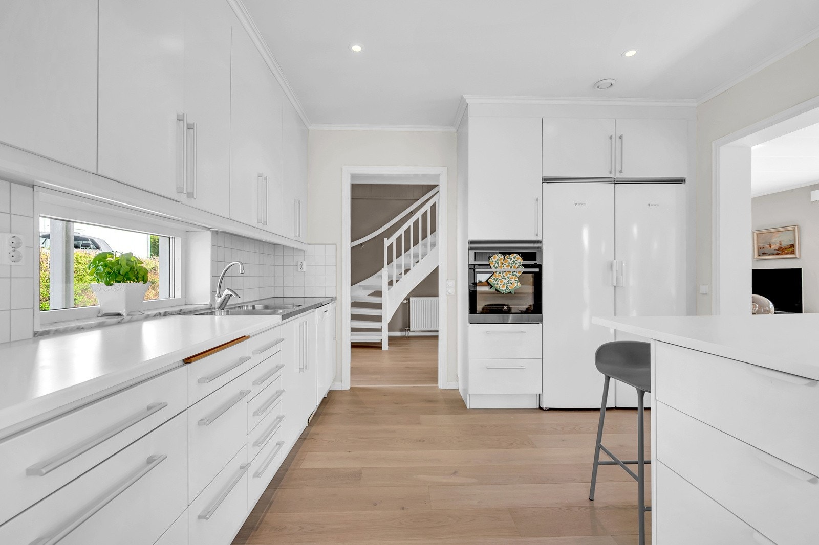 Boligens kjøkken. Galleribilde