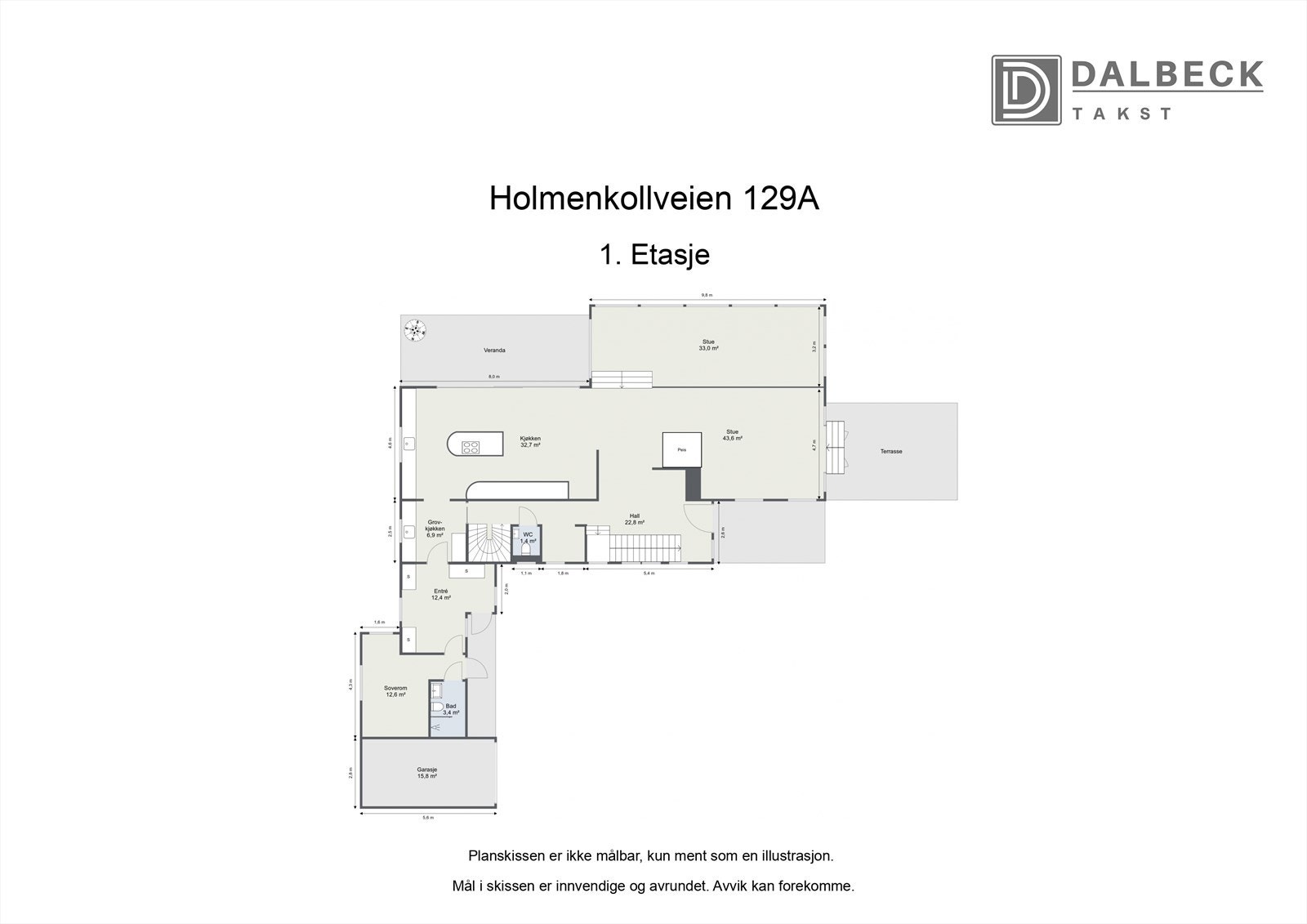 Plantegning 1. etasje. Galleribilde