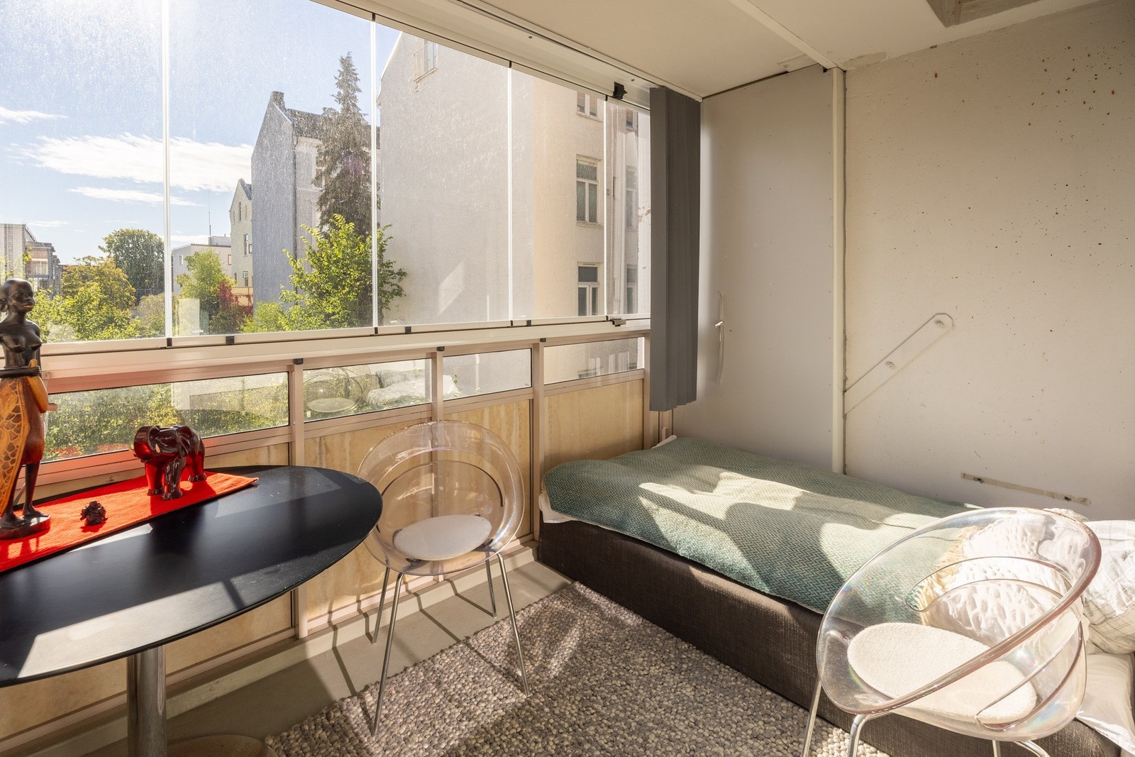 Siden den er innglasset vil man kunne benytte den året rundt. Galleribilde