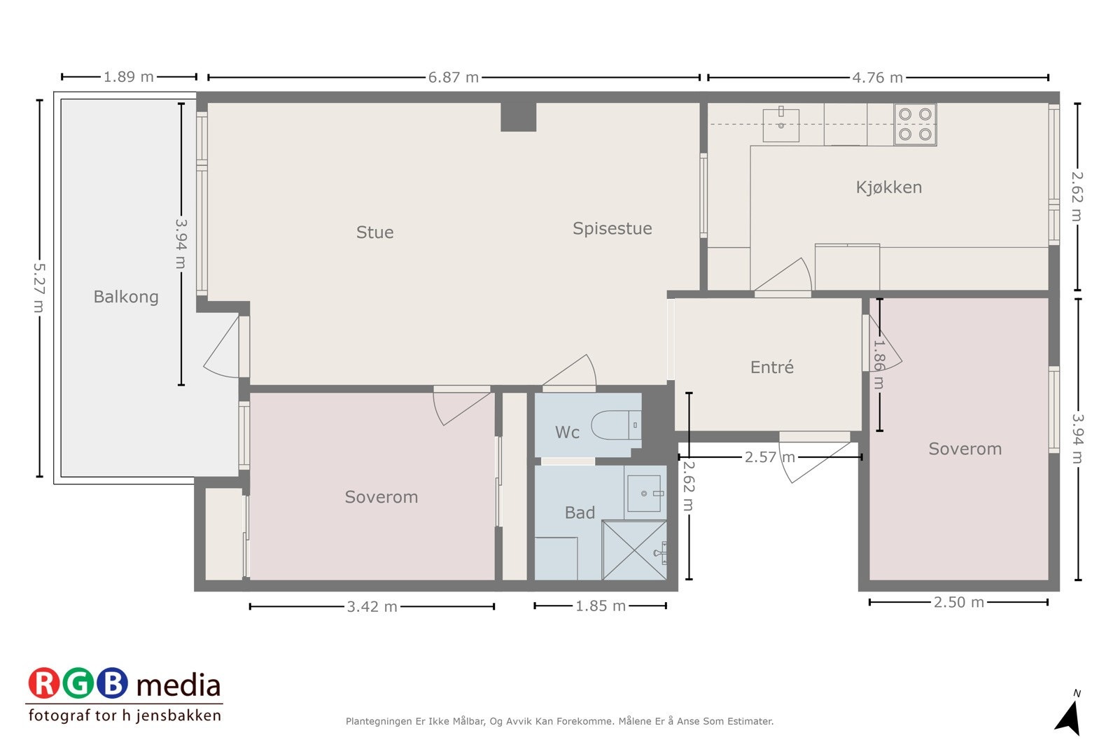 Planskisse Galleribilde