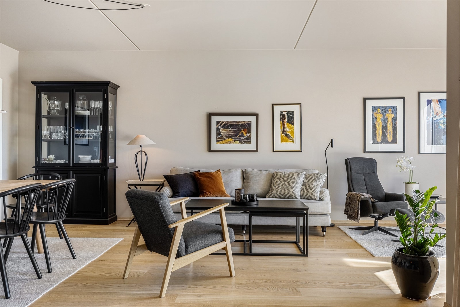 Fint med god plass til flere sittesoner Galleribilde