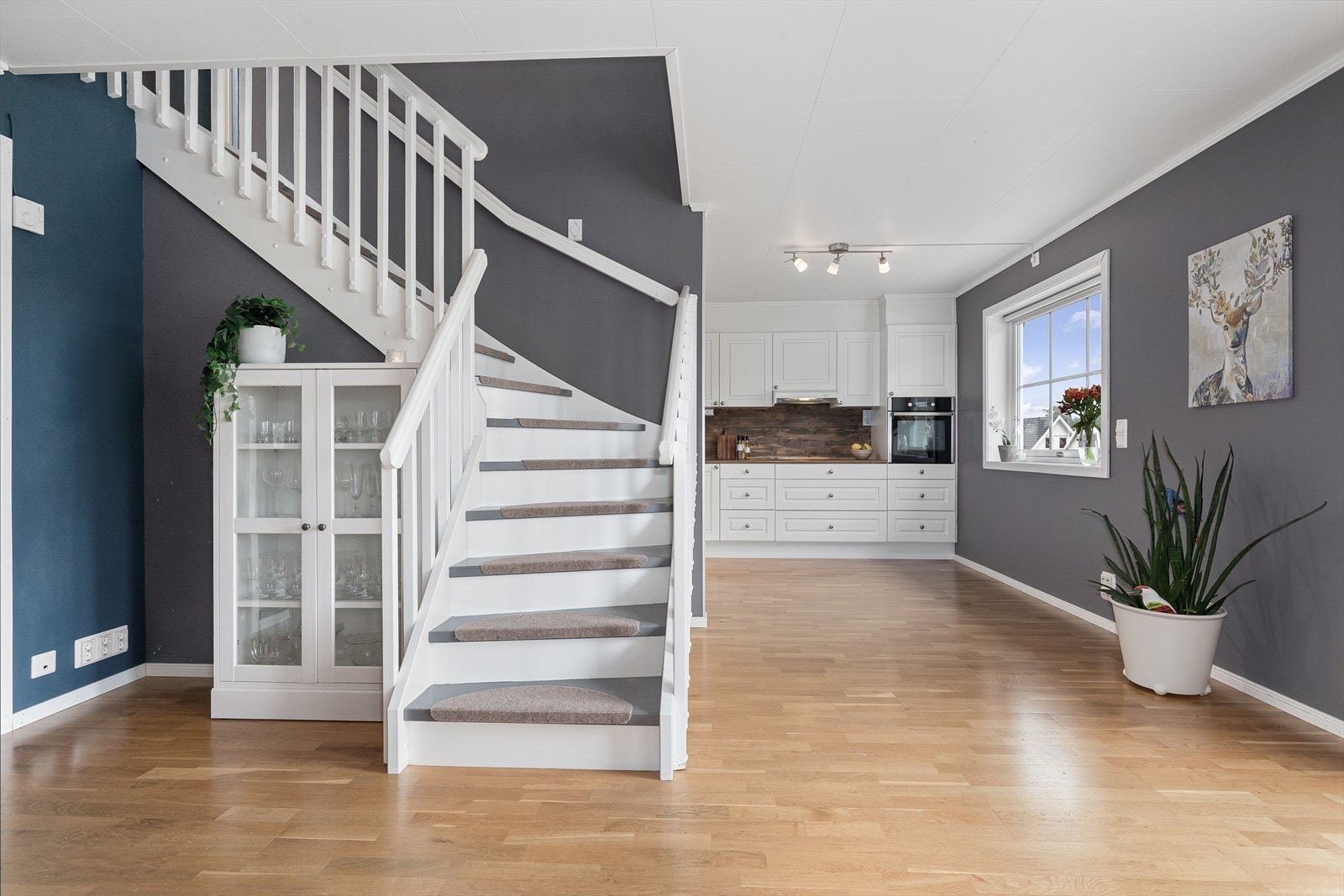 Trapp opp til loftetasjen Galleribilde