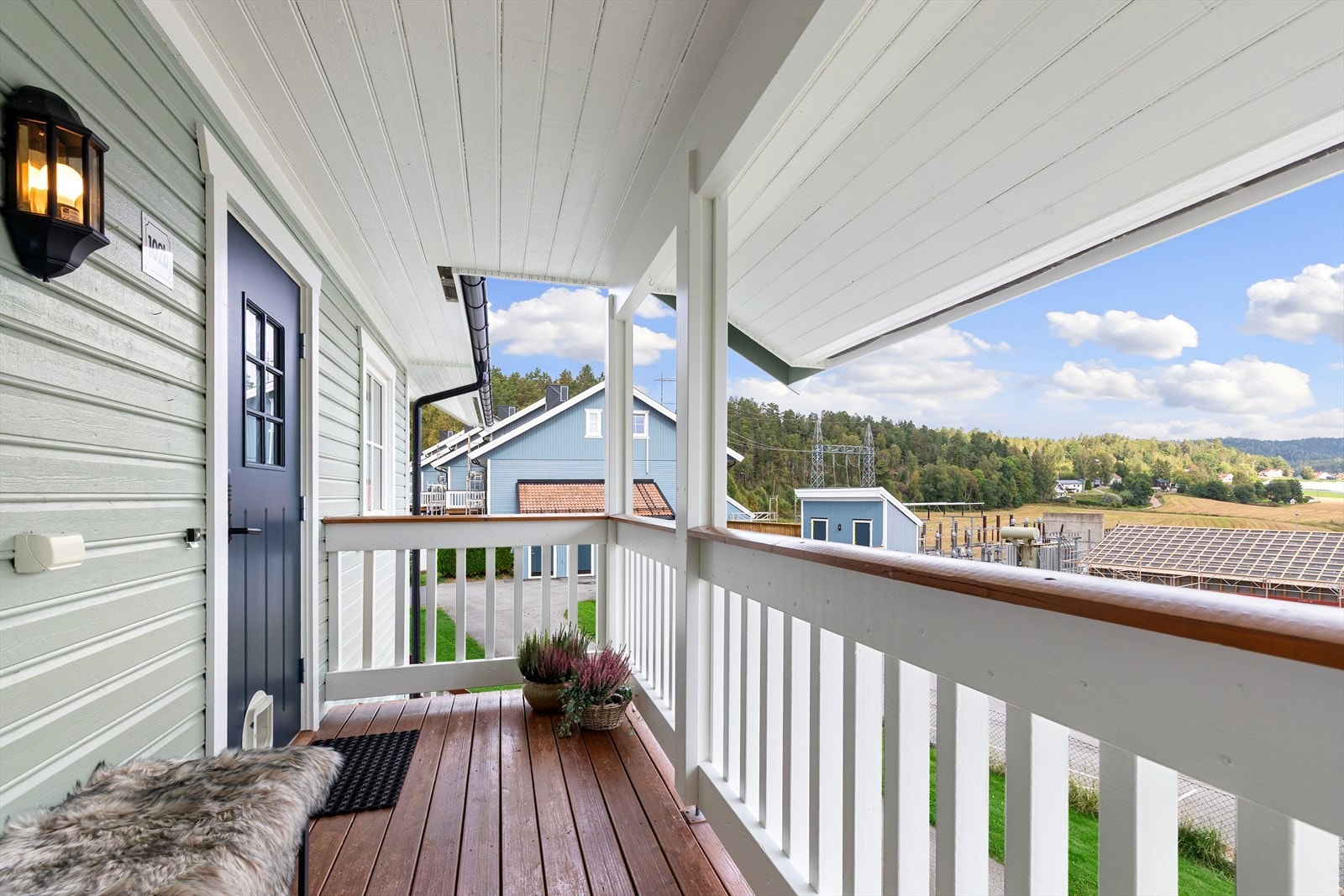 Koselig inngangsparti Galleribilde