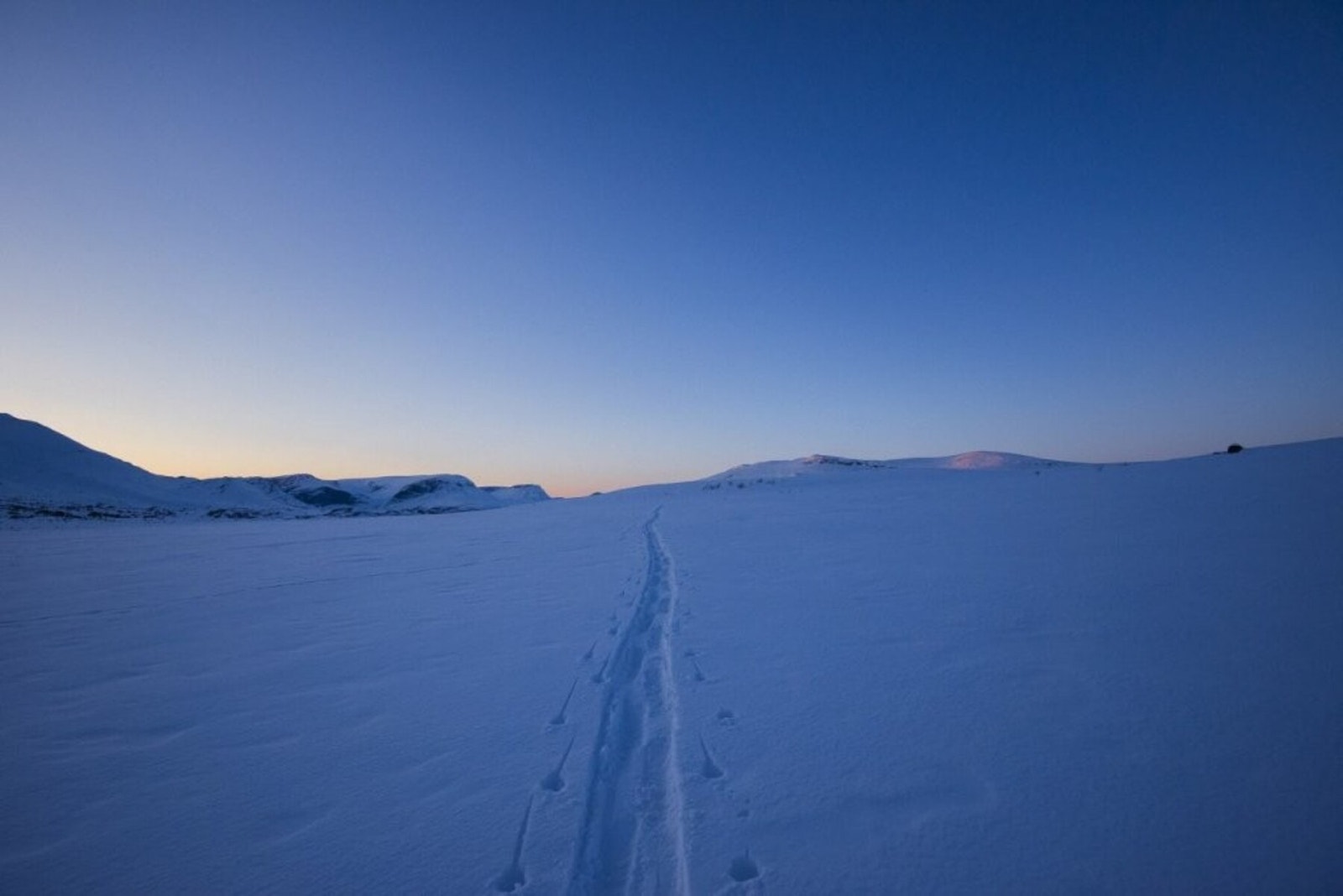 Populært område for fjellski og rando Galleribilde