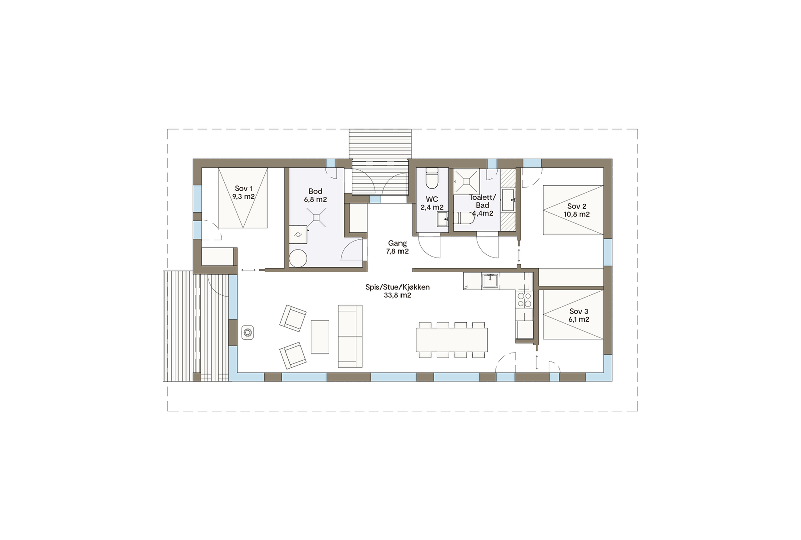 Plantegning Vy23AT Galleribilde