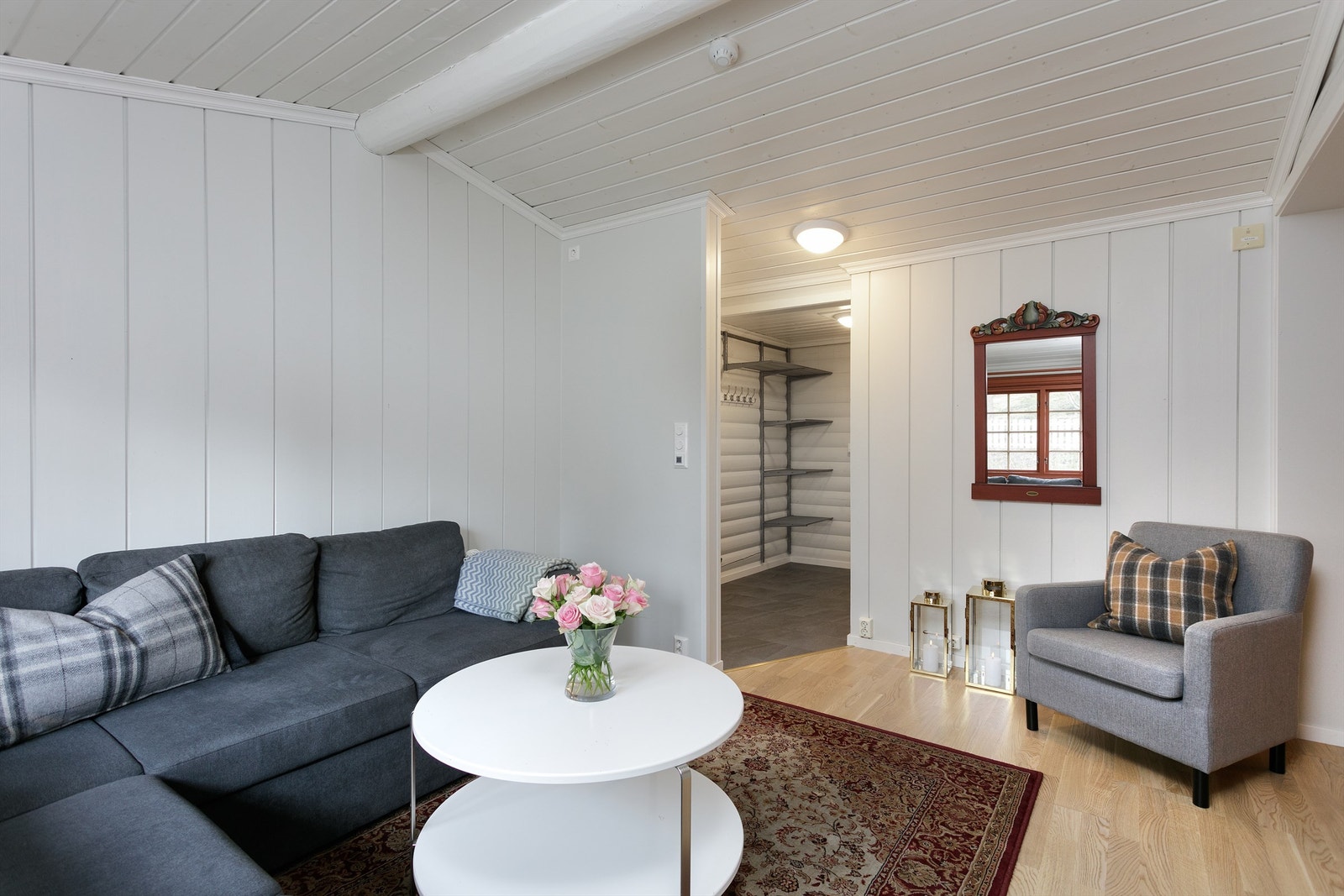 Fra stue mot entre/gang Galleribilde