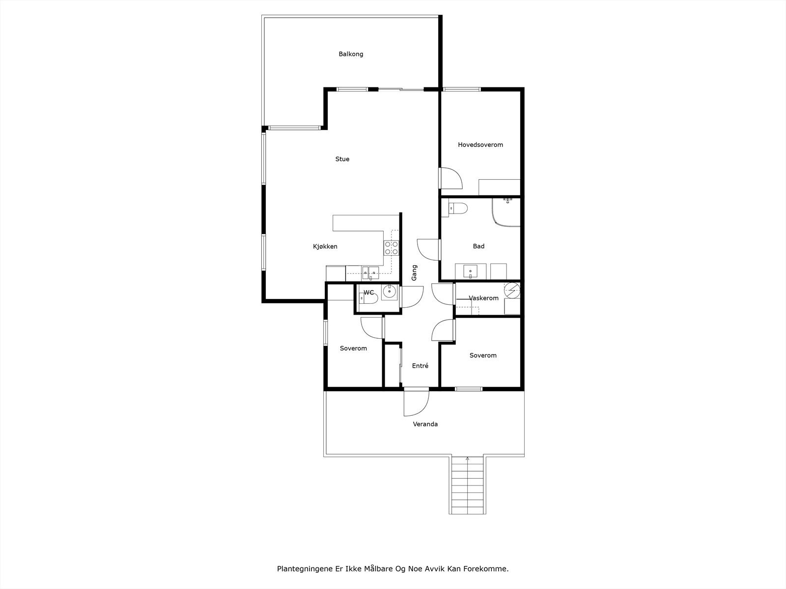 Ta en titt på planskissen og gjør deg kjent med romfordelingen! Galleribilde