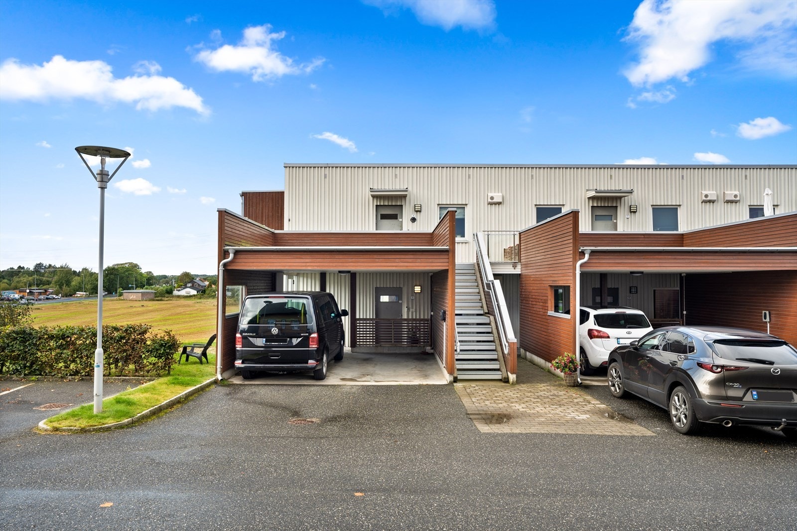 Leiligheten ligger i toppetasjen. Galleribilde