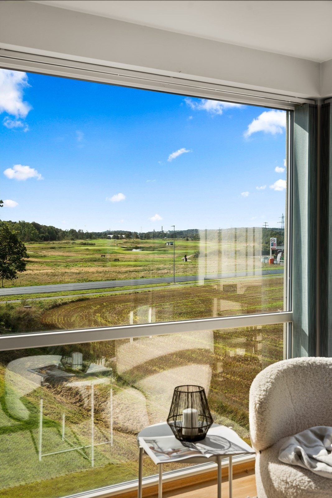 Utsikt fra stue. Galleribilde