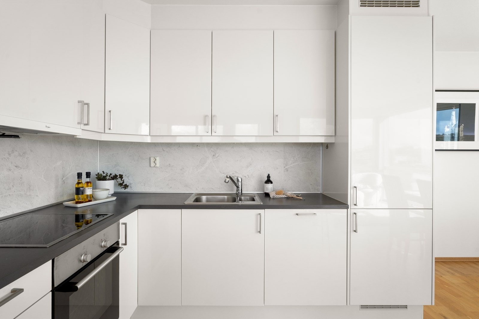 Kjøkkenet er fra kvalitetsleverandøren Sigdal. Galleribilde