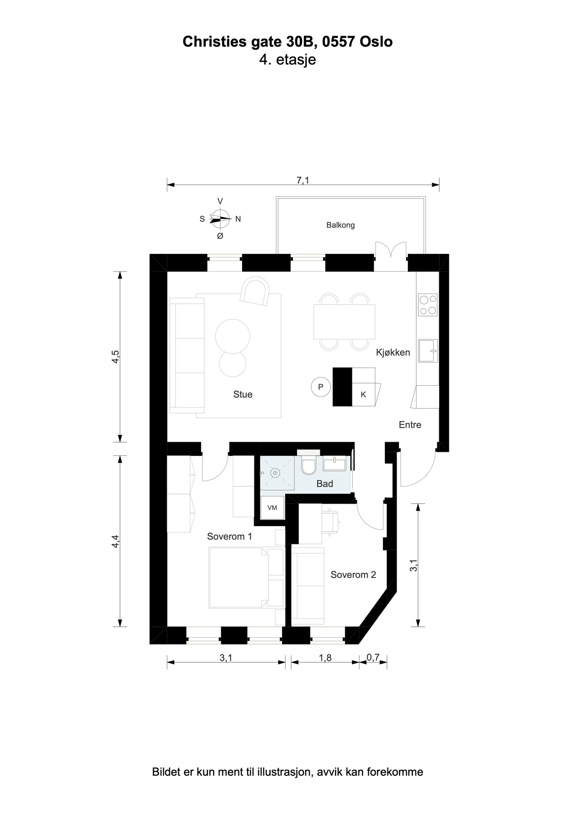 Plantegning. Galleribilde