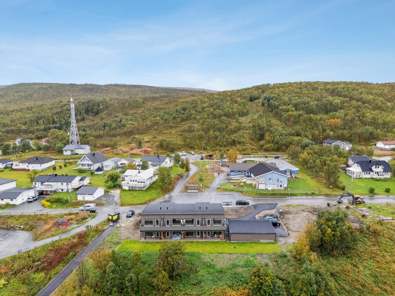 Nærområdet fra lufta. Galleribilde