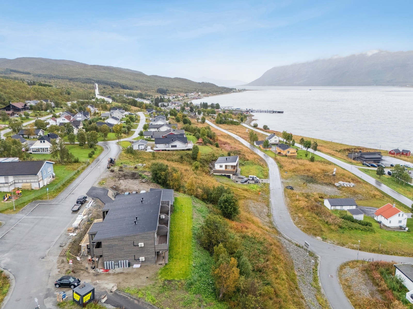 Nærområdet fra lufta. Galleribilde