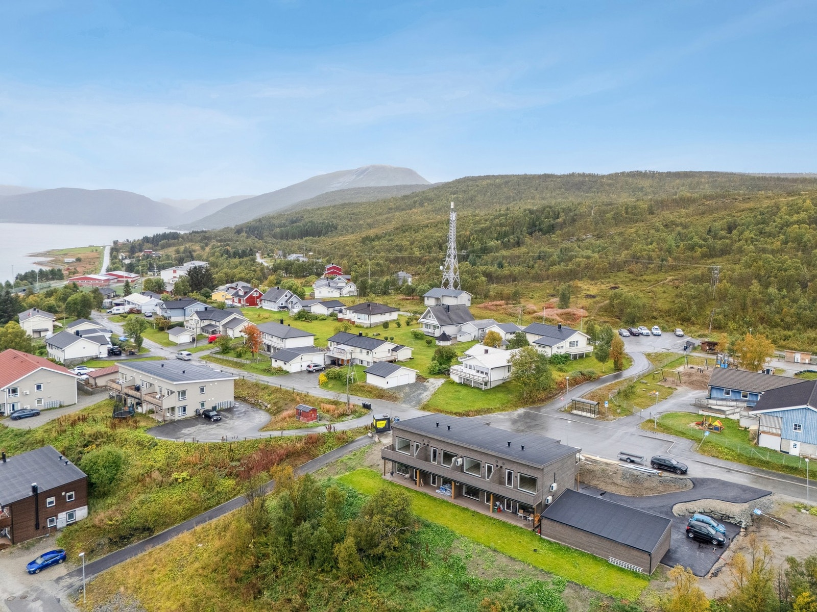 Nærområdet fra lufta. Galleribilde