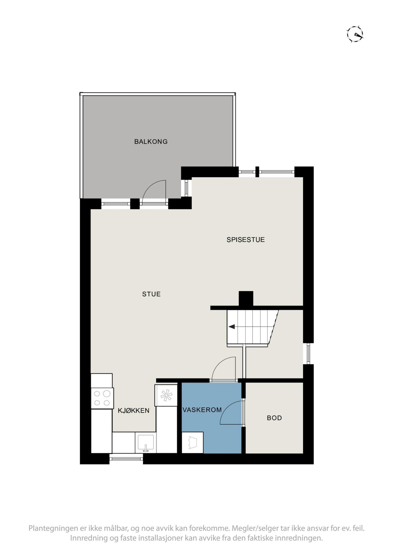 Planskisse - Hovedplan. Galleribilde