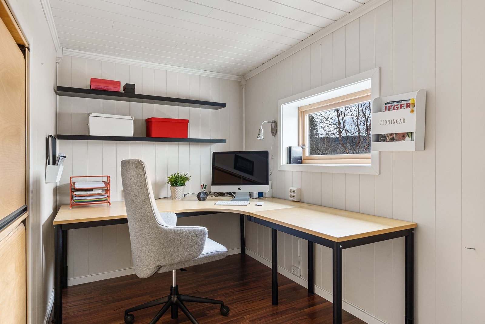 Perfekt som hjemmekontor Galleribilde