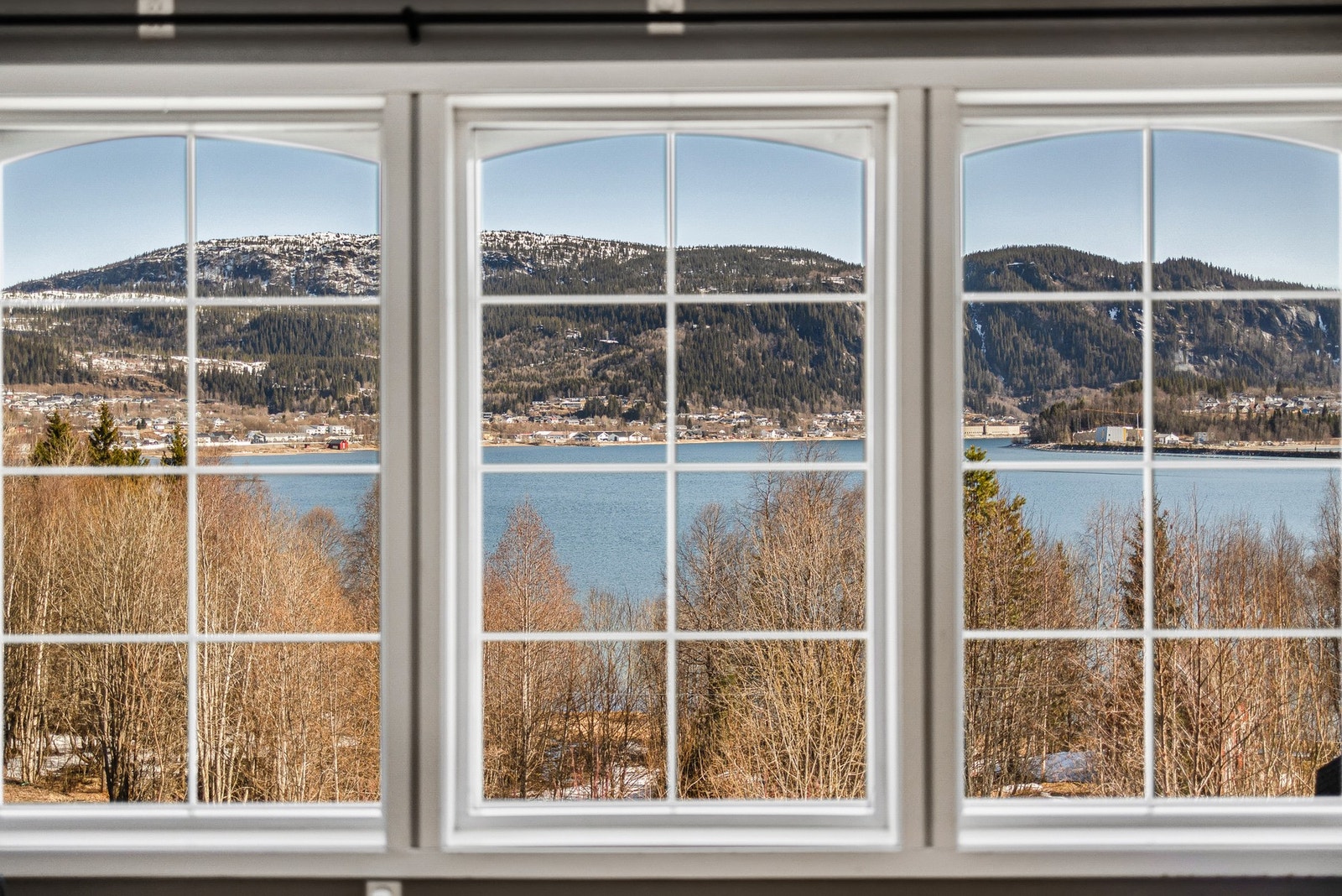 Utsikten fra stuen Galleribilde