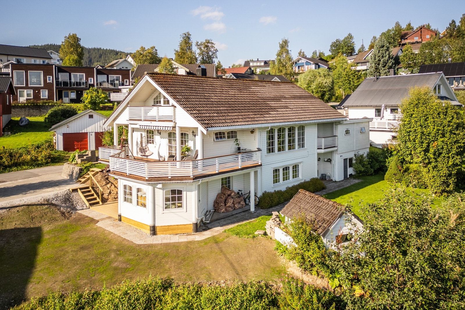 Vi tar turen rundt til leiligheten i sokkeletasjen Galleribilde