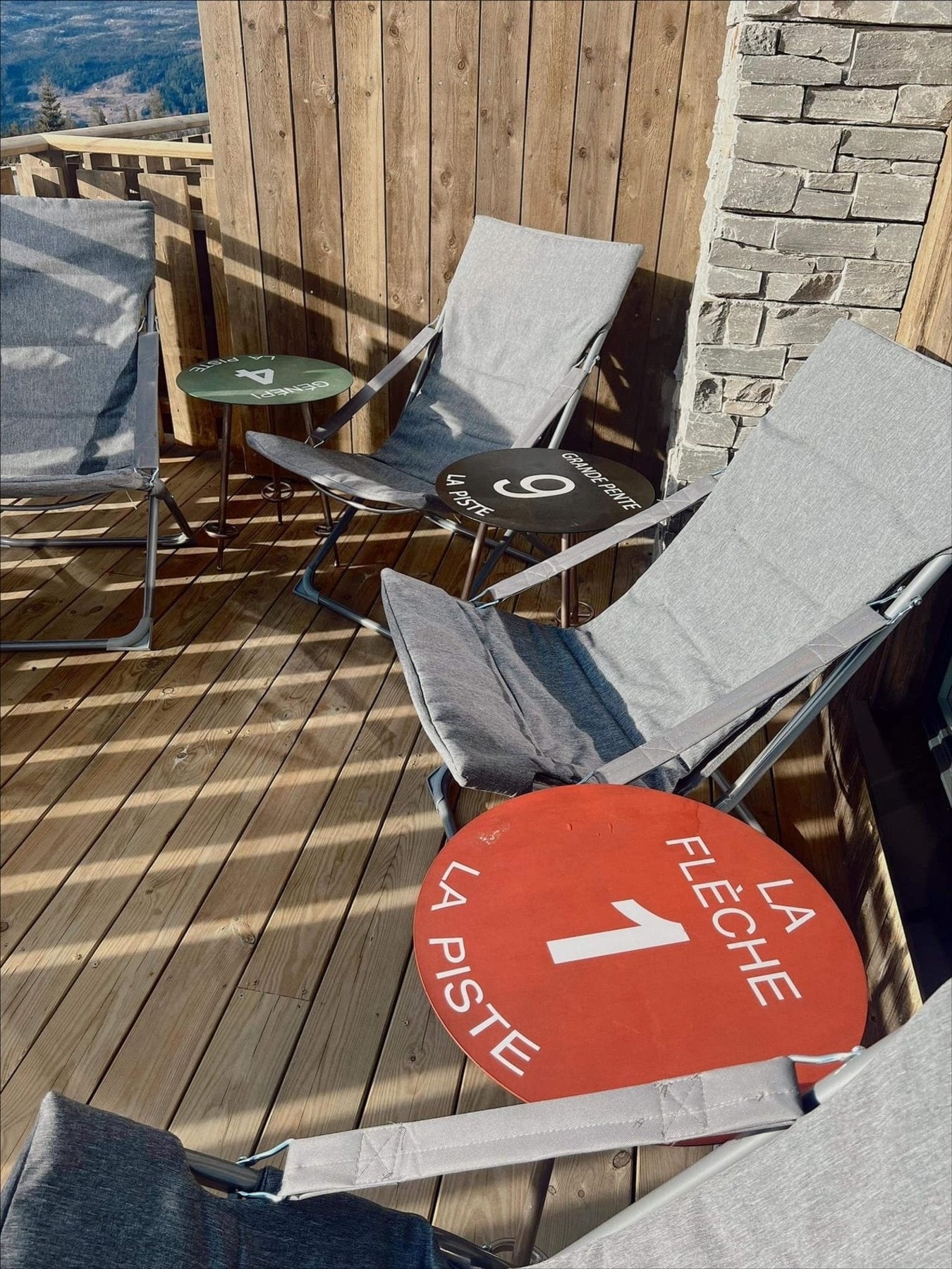 Detaljbilde veranda. Galleribilde