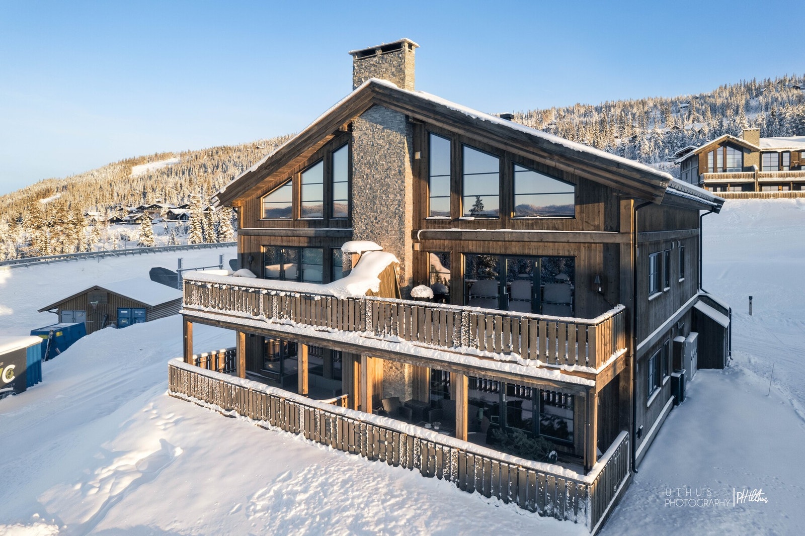 Vinter på Nesfjellet. Galleribilde