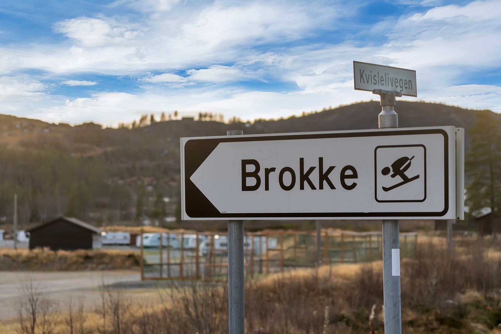 Kort vei til alpinanlegget Galleribilde