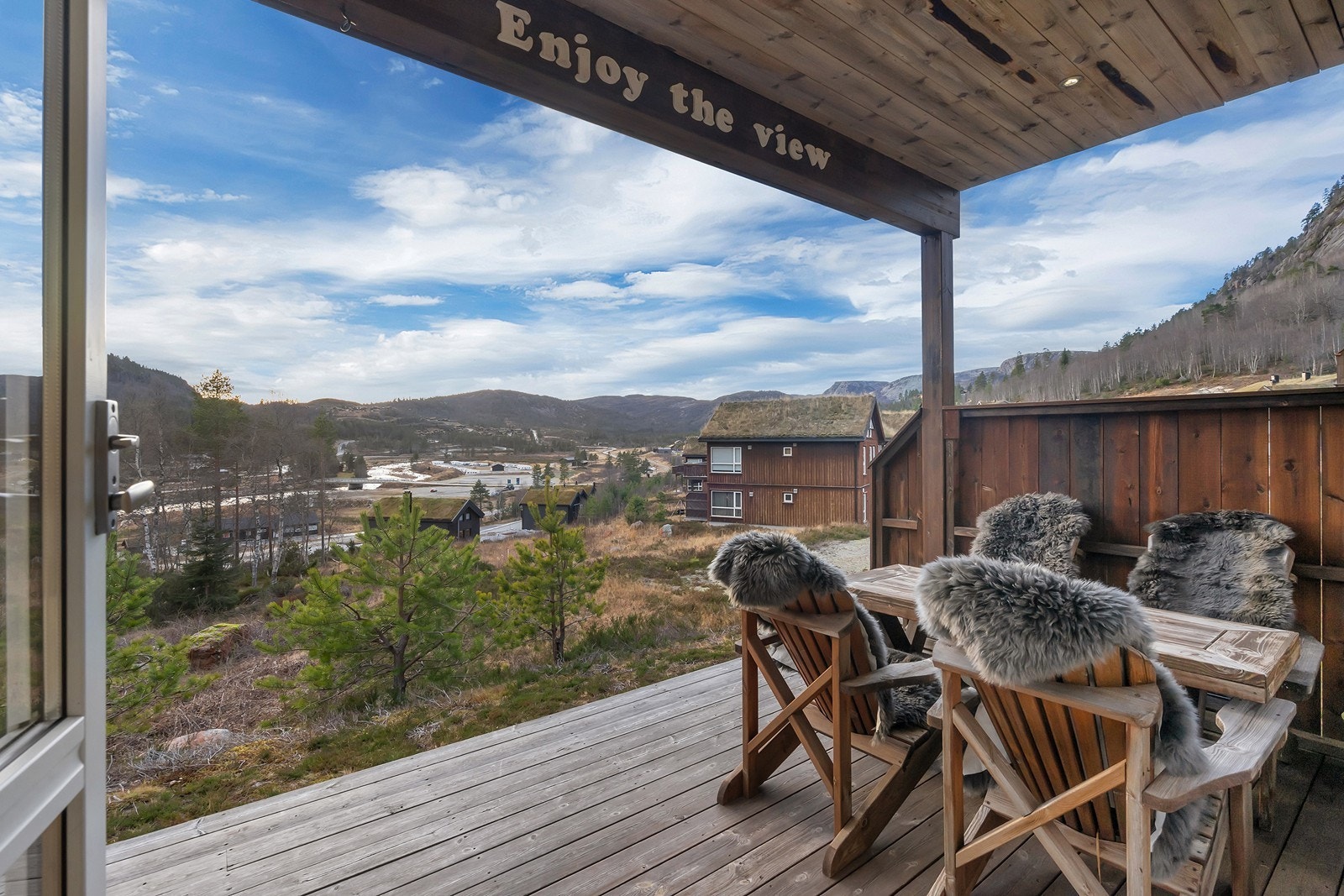 Så noen bilder fra uteområdet Galleribilde