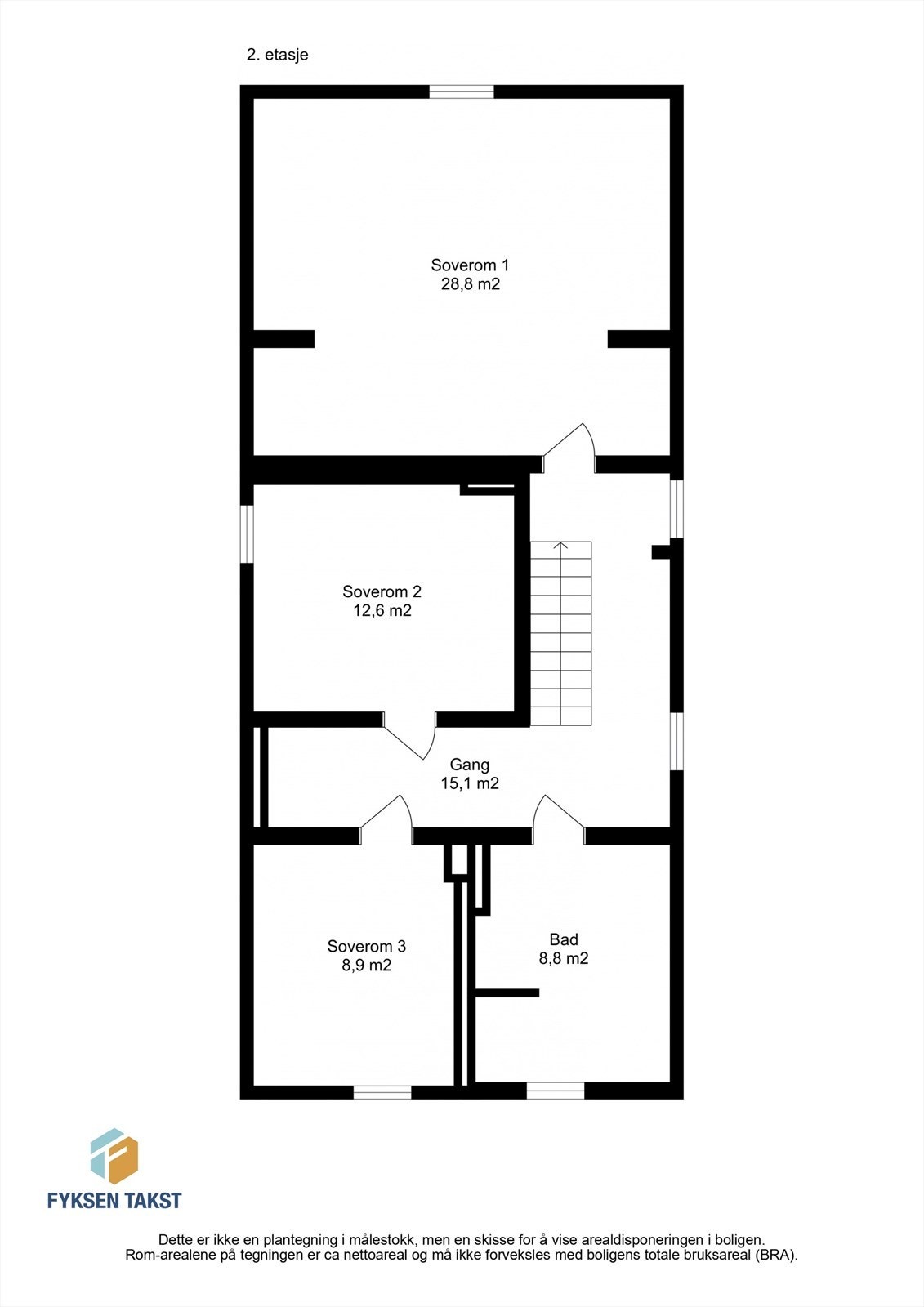 Plantegning 2. etasje. Galleribilde