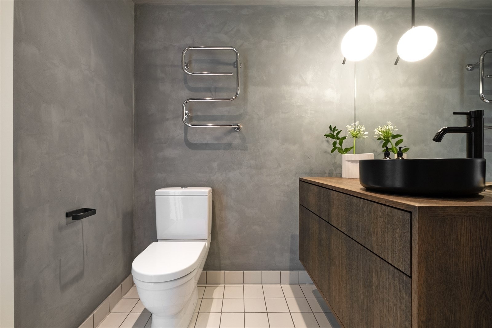 Badet er også tilknyttet anlegg for balansert ventilasjon. Galleribilde