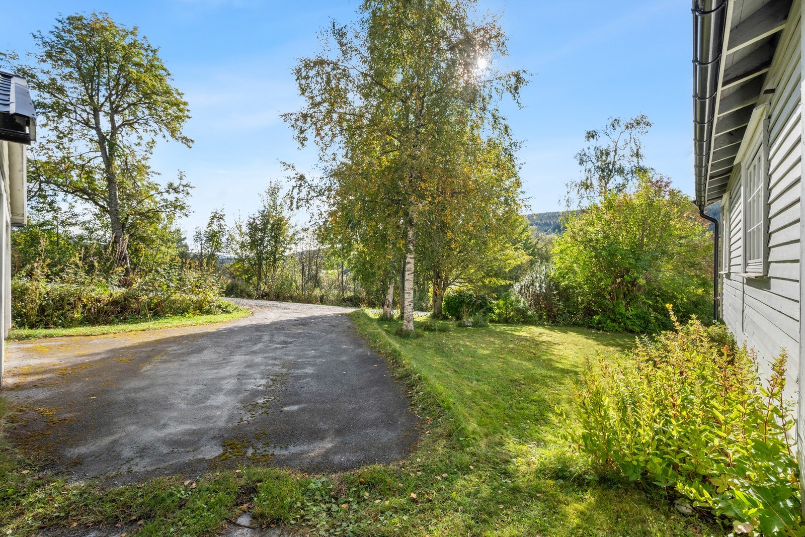 Stor innkjørsel. Galleribilde