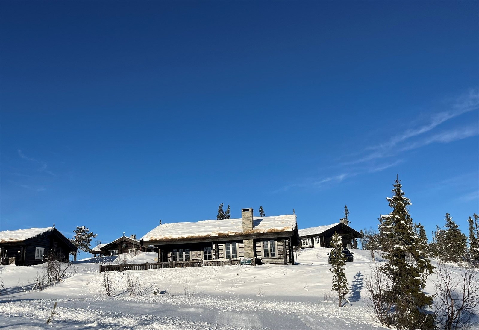 Her er det ski og akemulligheter rett utenfor døra. Galleribilde