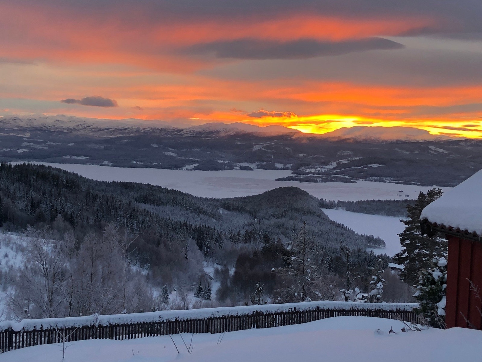 Selgers private bilder - nærområdet i vinterdrakt. Galleribilde