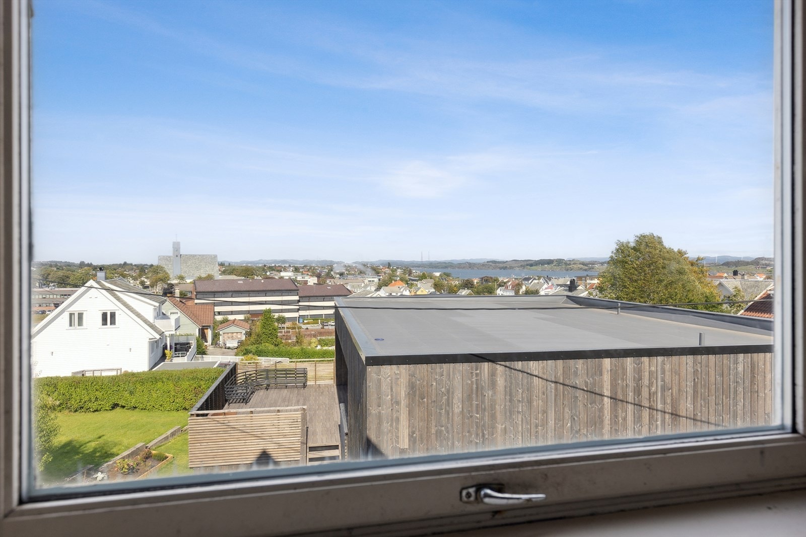 Her har du nydelig sjøutsikt. Galleribilde