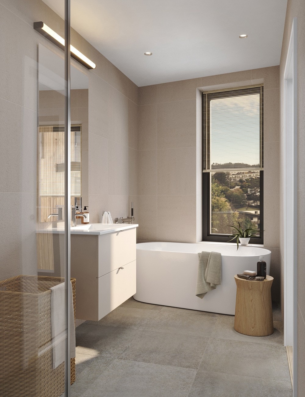 Bildet er en illustrasjon for presentasjon av prosjektet og er ikke utarbeidet for denne leiligheten, avvik vil forekomme Galleribilde