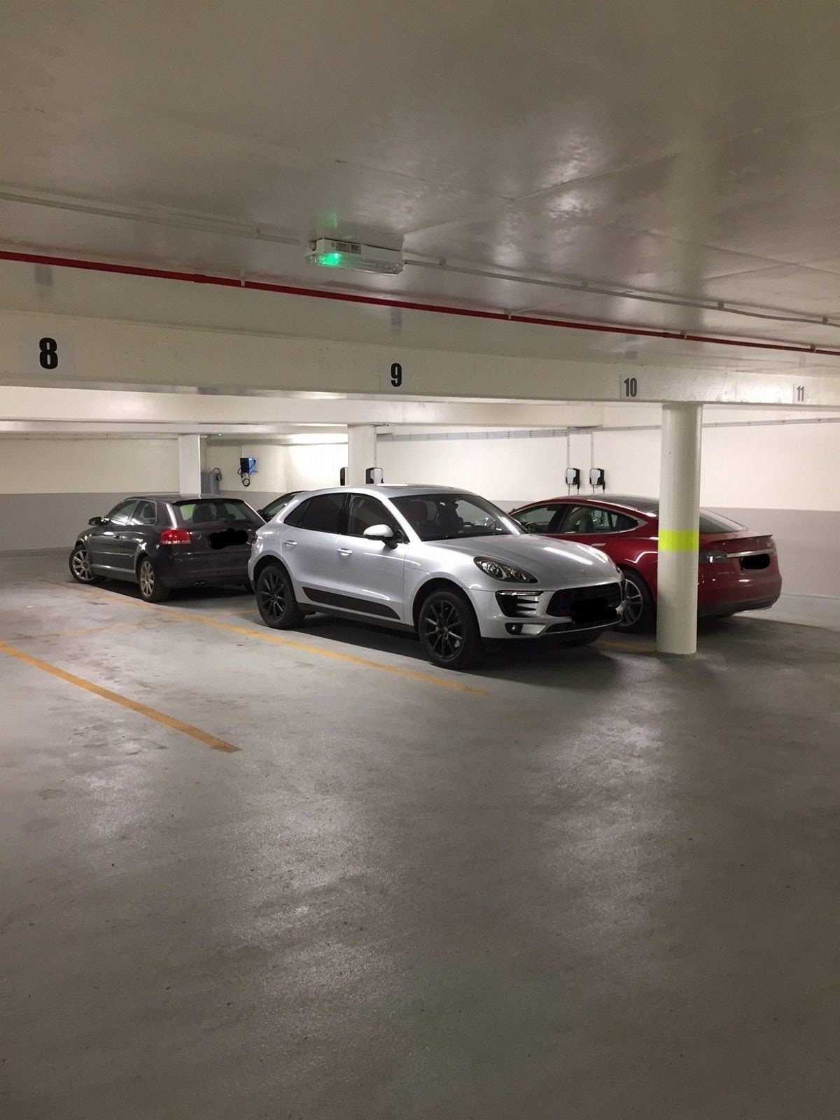 Garasjeanlegget er en egen seksjon, og plassene kan fritt selges eller leies ut. Galleribilde