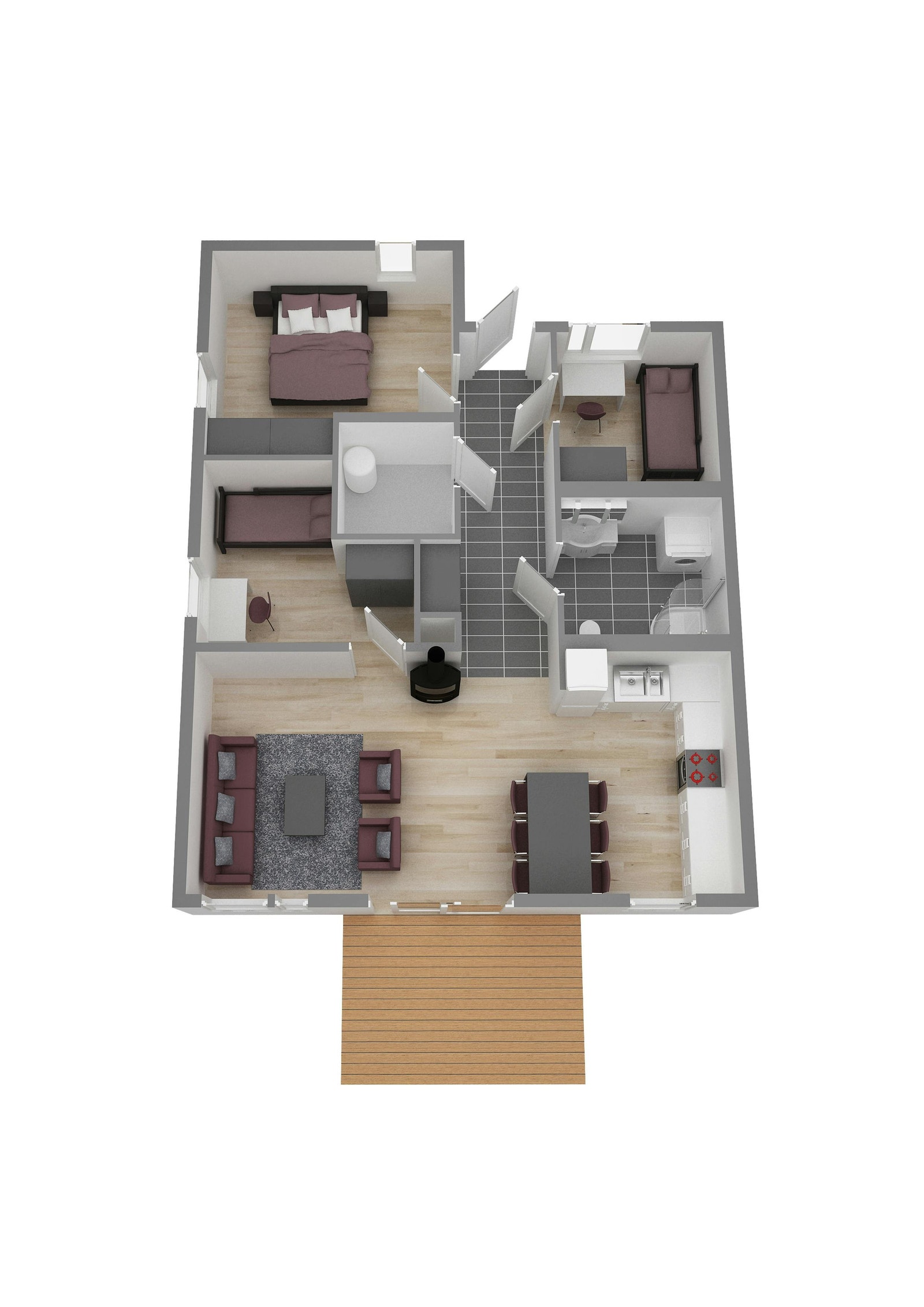 Plantegning, peis leveres ikke Galleribilde